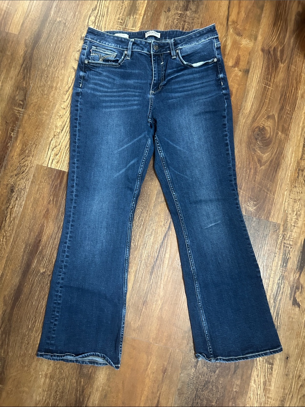 Vigoss Dark Blue Flare Jeans
